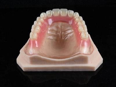 Pink Clear Flexible Denture (Vertex)